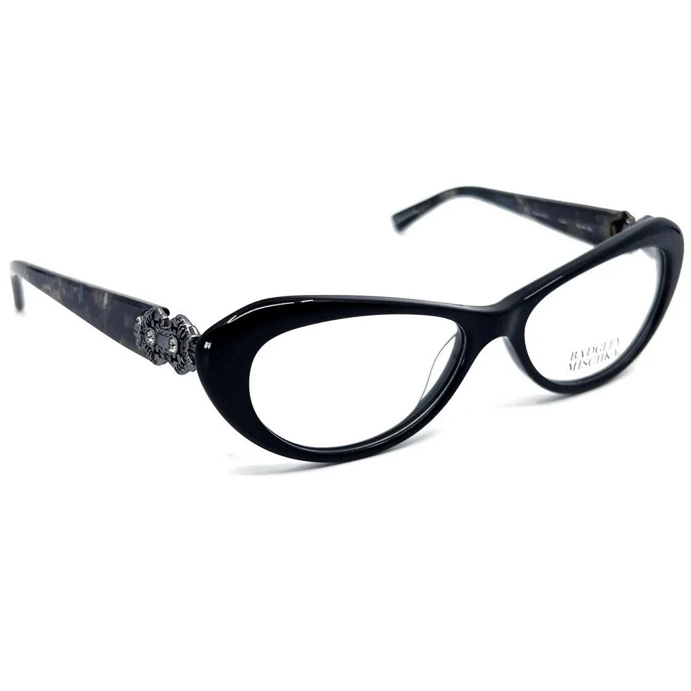 BADGLEY MISCHKA Eyeglasses Juliet BLK Authentic New!